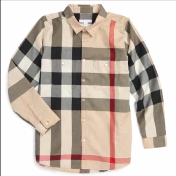 Boys Burberry new classic nova check - Picture 4 of 5